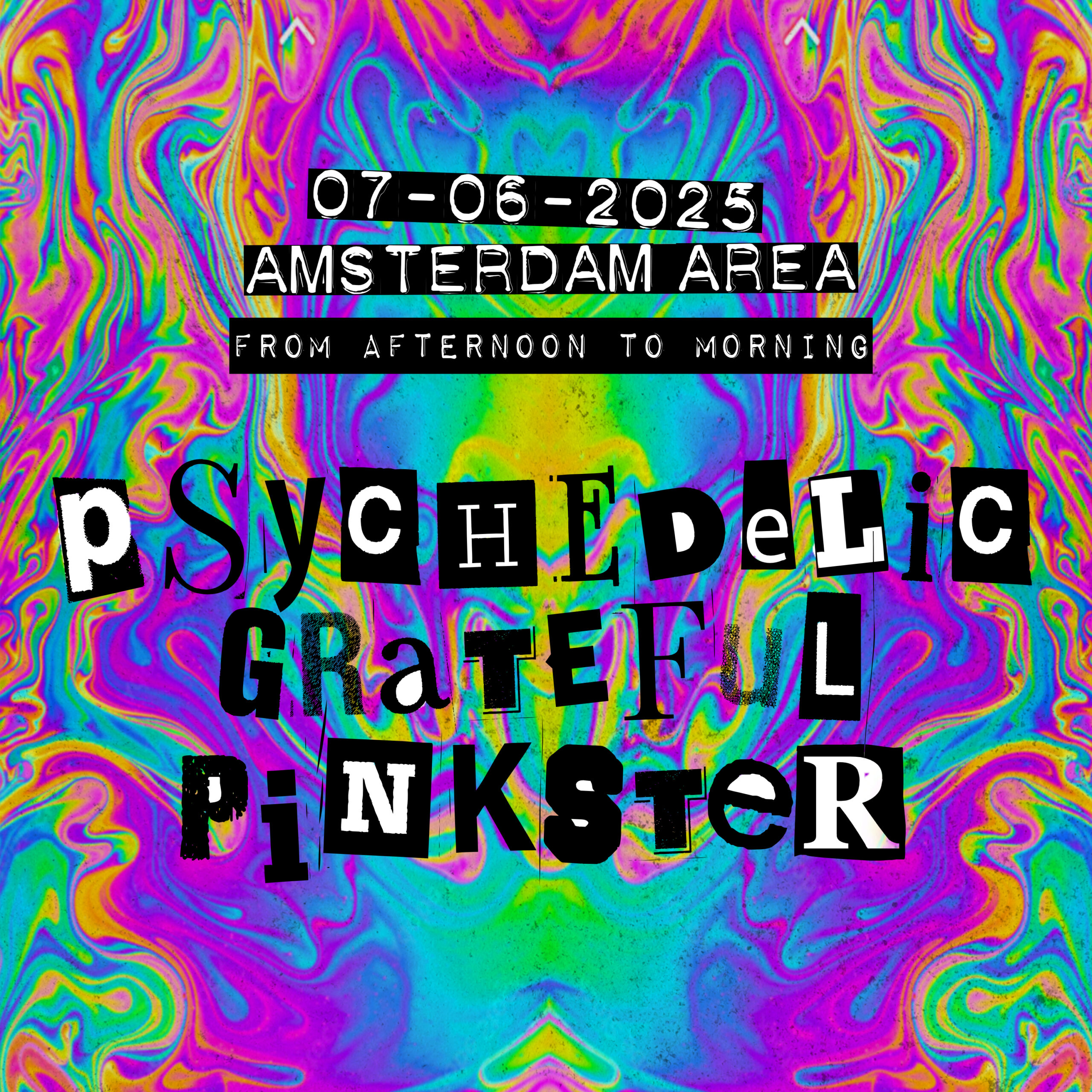 Psychedelic Grateful Pinkster